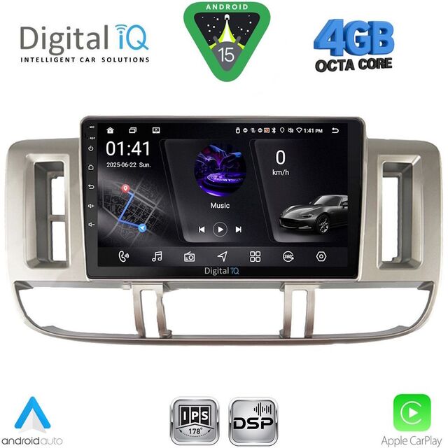 DIGITAL IQ RSG 6474_CPA (9inc) MULTIMEDIA TABLET for NISSAN XTRAIL mod. 2000-2004