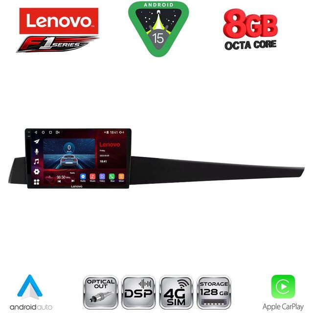 LENOVO SSR 10552_CPA (10inc) MULTIMEDIA TABLET for RENAULT LAGUNA mod. 2007-2015