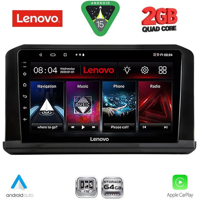 LENOVO LVD 2456B_CPA (10inc) MULTIMEDIA TABLET for NISSAN NAVARA mod. 2025+