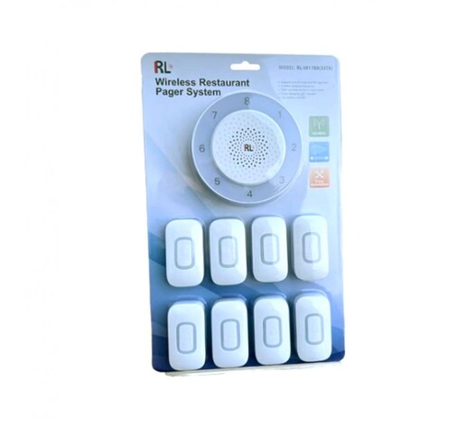 ΑΣΥΡΜΑΤΟ ΣΥΣΤΗΜΑ ΚΛΗΣΗΣ ΓΙΑ ΕΣΤΙΑΤΟΡΙΑ RL-9817B8