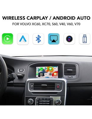 DIGITAL IQ VL 271 CPA (WIRELESS CARPLAY / ANDROID AUTO BOX with 2 CAMERA IN for VOLVO V – S – XC mod. 2011-2014)