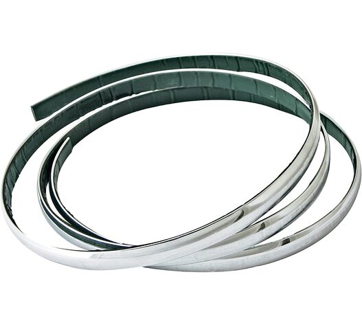TRIM ΑΥΤΟΚΟΛΛΗΤΟ ΧΡΩΜΙΟΥ 12mm X 2m  LAMPA
