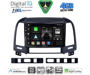 DIGITAL IQ BXK 19239_CPAA (9inc) MULTIMEDIA TABLET for HYUNDAI SANTA FE  mod. 2005-2013