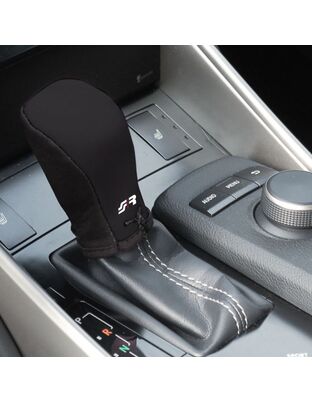 ΚΑΛΥΜΜΑ ΓΙΑ ΠΟΜΟΛΟ ΤΑΧΥΤΗΤΩΝ GEAR KNOB COVER ΜΑΥΡΟ ΜΙΚΡΟΦΙΜΠΡΑ