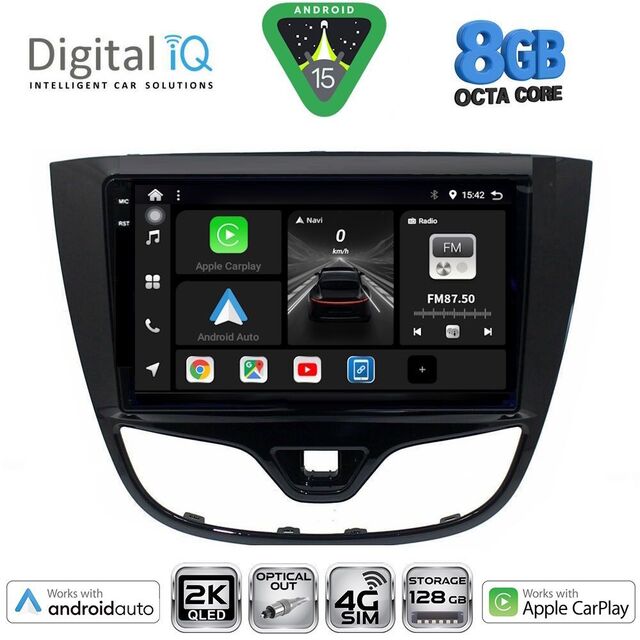 DIGITAL IQ BXK 20489_CPAA (10inc) MULTIMEDIA TABLET for OPEL KARL mod. 2014-2019