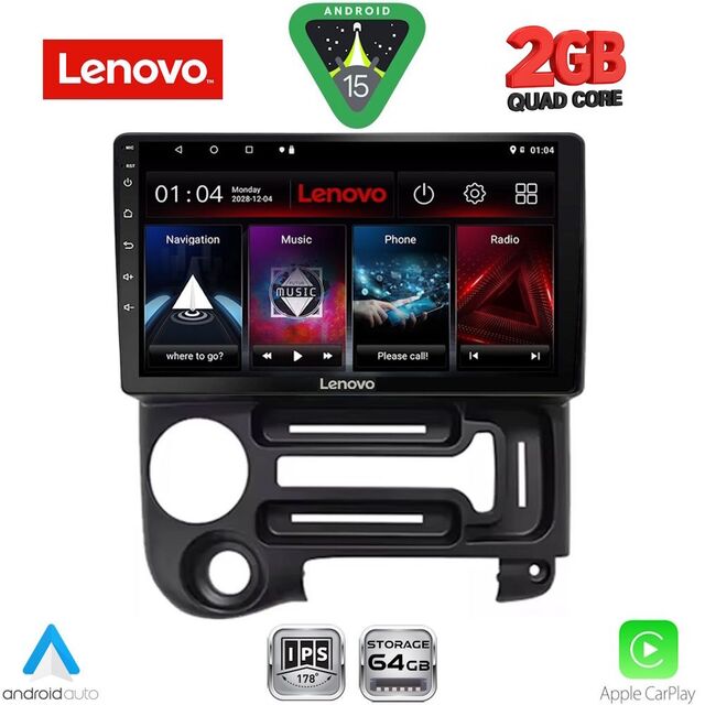 LENOVO LVD 2219_CPA (9inc) MULTIMEDIA TABLET for HYUNDAI ATOS mod. 1996-2013
