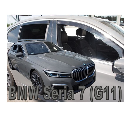 ΑΝΕΜΟΘΡΑΥΣΤΕΣ ΓΙΑ BMW 7 G11 4D 2015+ ΣΕΤ ΑΥΤΟΚΙΝΗΤΟΥ ΑΠΟ ΕΥΚΑΜΠΤΟ ΦΙΜΕ ΠΛΑΣΤΙΚΟ HEKO - 4 ΤΕΜ.