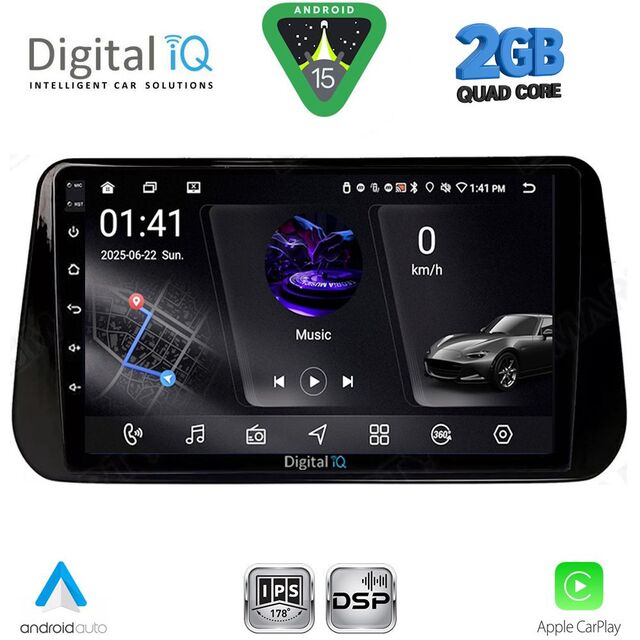 DIGITAL IQ RSF 4238B_CPA (10inc) MULTIMEDIA TABLET for HYUNDAI IX45 - SANTA FE mod. 2021-2023