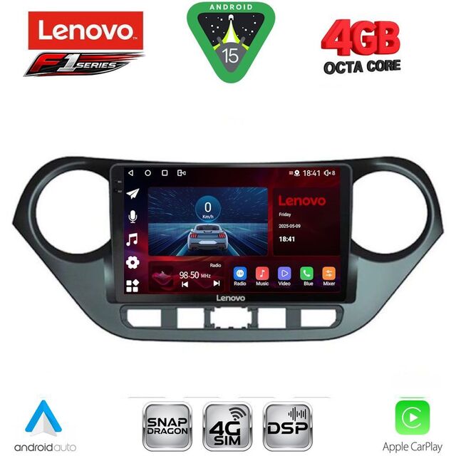 LENOVO SSQ 9224_CPA (9inc) MULTIMEDIA TABLET for HYUNDAI i10 mod. 2014-2020