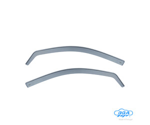 ΖΕΥΓΑΡΙ ΜΠΡΟΣΤΙΝΟΙ ΑΝΕΜΟΘΡΑΥΣΤΕΣ ΓΙΑ MERCEDES C-KLAS W203 3D 2000-2006 ΑΠΟ ΕΥΚΑΜΠΤΟ ΧΥΤΟ ΑΚΡΥΛΙΚΟ ΓΥΑΛΙ  (CAST ACRYLIC GLASS) DGA - 2 ΤΕΜ.