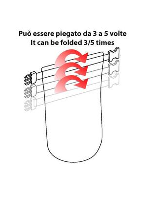 ΣΑΚΟΣ ΑΔΙΑΒΡΟΧΟΣ DRY-TUBE 20LT 24Χ54cm