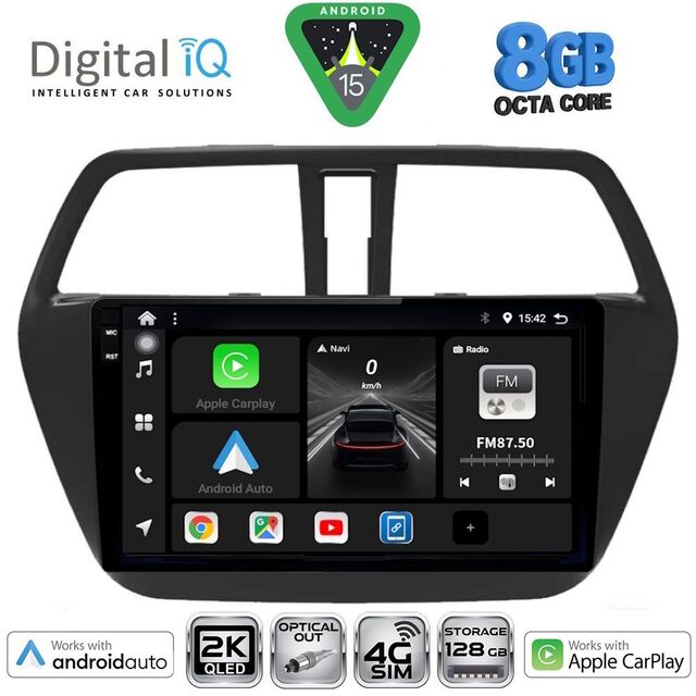 DIGITAL IQ BXK 20689_CPAA (9inc) MULTIMEDIA TABLET for SUZUKI SX4 S-CROSS mod. 2014-2021