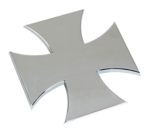 ΑΥΤΟΚΟΛΛΗΤΟ ΣΗΜΑ ΣΤΑΥΡΟΣ 63x63mm