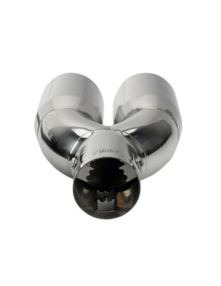 ΑΚΡΟ (ΜΠΟΥΚΑ) ΕΞΑΤΜΙΣΗΣ ΔΙΠΛΗ ΟΒΑΛ TS-73 37>60mm (ΜΗΚΟΣ: 228mm / ΦΑΡΔΟΣ: 163mm) LAMPA - 1 TEM.