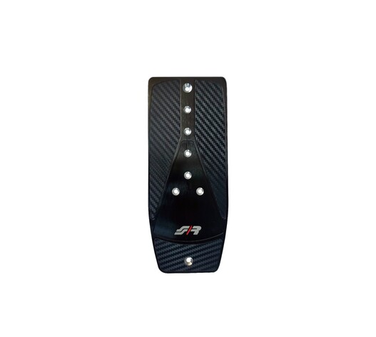ΤΕΜΠΕΛΗΣ ΠΟΔΙΟΥ CARBON LOOK ΜΑΥΡΟ ΑΛΟΥΜΙΝΙΟΥ  SIMONI RACING - 1 TEM