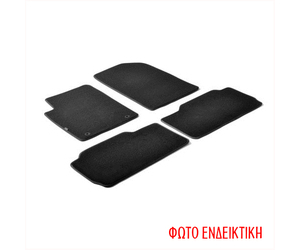ΠΑΤΑΚΙΑ EXECUTIVE ΜΟΚΕΤΑ ΓΙΑ CHEVROLET SPARK 02/2010-09/2015 ΣΕ ΜΑΥΡΟ ΧΡΩΜΑ ΧΩΡΙΣ ΚΟΥΜΠΩΜΑΤΑ LAMPA - 4 ΤΕΜ.