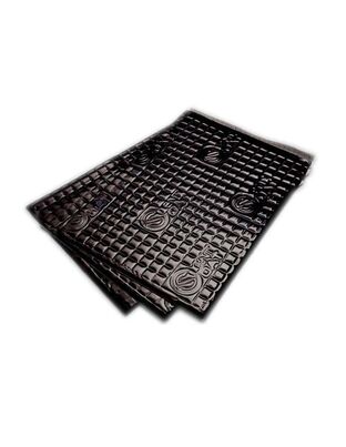 SILENT COAT 2mm Mat Volume Black (Αντικραδασμικό Φύλλο Αυτοκινήτου 375x250mm - 1pc - 0.09τ.μ.)