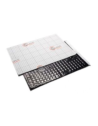 SILENT COAT 2mm Mat Volume Black (Αντικραδασμικό Φύλλο Αυτοκινήτου 375x250mm - 1pc - 0.09τ.μ.)