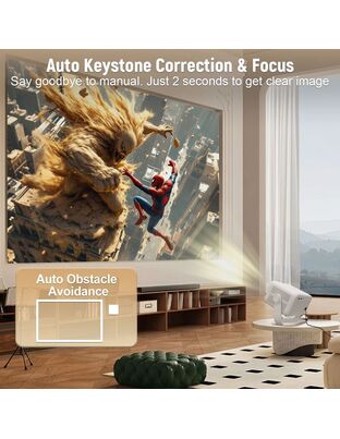 TOPLEO TP350 NTV PORTABLE 1080P LED 650 ANSI SMART PROJECTOR