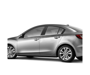 TRIM  ΠΑΡΑΘΥΡΩΝ ΑΥΤΟΚΟΛΛΗΤΑ ΧΡΩΜΙΟΥ ΓΙΑ MAZDA 3 4D 10-14 4ΤΕΜ.