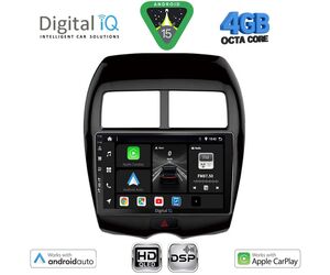 DIGITAL IQ BXF 16430_CPAA (10inc) MULTIMEDIA TABLET for MITSUBISHI ASX mod. 2009-2020 - PEUGEOT 4008 mod. 2012-2018