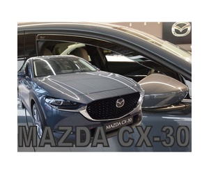 ΑΝΕΜΟΘΡΑΥΣΤΕΣ ΓΙΑ MAZDA CX-30 5D 2019+  ΖΕΥΓΑΡΙ ΑΠΟ ΕΥΚΑΜΠΤΟ ΦΙΜΕ ΠΛΑΣΤΙΚΟ HEKO - 2 ΤΕΜ.