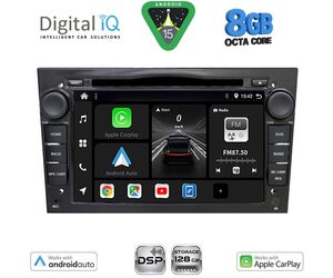 DIGITAL IQ BXF 719BL_CPAA (7" DVD) MULTIMEDIA SYSTEM for OPEL ALL mod. 2004-2012 (GLOSS BLACK)