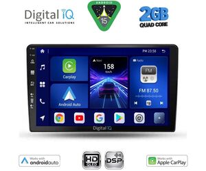 DIGITAL IQ BXC 3711A_CPAA (9inc) MULTIMEDIA TABLET for TOYOTA COROLLA VERSO mod. 2000-2004