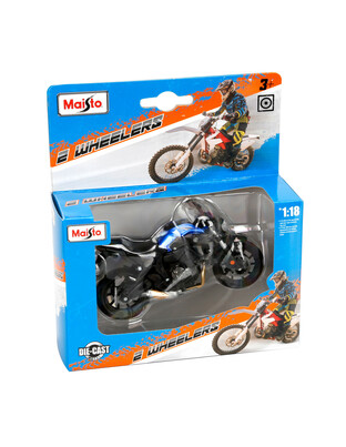 ΜΙΝΙΑΤΟΥΡΕΣ BMW/HONDA/KAWASAKI/YAMAHA MOTO 1:18 MAISTO 12ΤΕΜ.