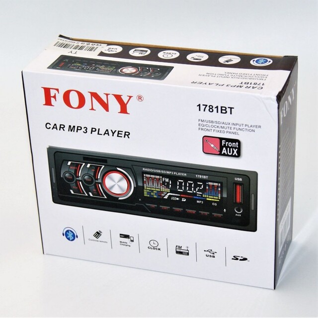 CAR MP3 PLAYER AU-SP-1781BT