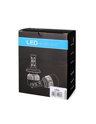 HB3 9005 9-32V 6.500K 10.000lm 4x10W COB ΛΑΜΠΑ LED EPISTAR 1021 C6 KIT ΜΕ ΑΝΕΜΙΣΤΗΡΑΚΙ M-TECH - 2 ΤΕΜ.