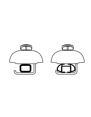 Σύστημα τοποθέτησης Quick-Fit Kit 530/630 για μπαγκαζιέρες οροφής BOX (4 τεμ.)