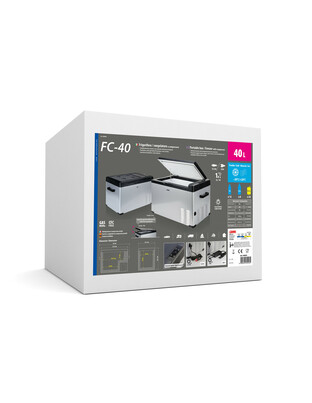 ΨΥΓΕΙΟ/ΚΑΤΑΨΥΚΤΗΣ 40LT/12/24V+220V ΦΟΡΗΤΟ ΜΕ ΣΥΜΠΙΕΣΤΗ/ΘΕΡΜΟΣΤΑΤΗ ΚΑΙ ΨΗΦΙΑΚΗ ΟΘΟΝΗ FC-40 LAMPA - 1 TEM.