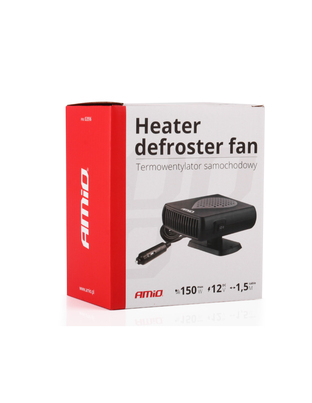 Amio - ΑΕΡΟΘΕΡΜΟ ΑΝΑΠΤΗΡΑ 12V - 150W (ΚΑΛΩΔΙΟ 150 cm)​ - 1 TEM. (02896/AM)