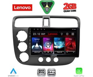 LENOVO LVD 2187_CPA (9inc) MULTIMEDIA TABLET for HONDA CIVIC 4D mod. 2001-2006