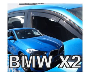 ΑΝΕΜΟΘΡΑΥΣΤΕΣ ΓΙΑ BMW X2 F39 5D 2018+ ΣΕΤ ΑΥΤΟΚΙΝΗΤΟΥ ΑΠΟ ΕΥΚΑΜΠΤΟ ΦΙΜΕ ΠΛΑΣΤΙΚΟ HEKO - 4 ΤΕΜ.