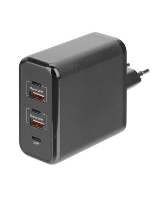 ΦΟΡΤΙΣΤΗΣ ΜΕ ΟΙΚΙΑΚΗ ΠΡΙΖΑ 100/230V 60W ΜΕ 5 ΘΥΡΕΣ USB (USB Ax2/USB Cx3) QUICK CHARGE MULTIPOWER