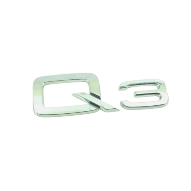 Αυτοκόλλητο μεταλλικό χρώμιο - Q3 Audi