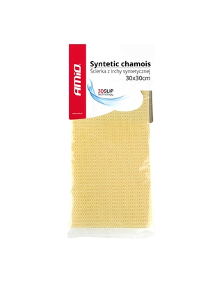 Amio - ΣΥΝΘΕΤΙΚΟ ΔΕΡΜΑ CHAMOIX (ΣΑΜΟΥΑ) 30X30 3D SLIP - 1 ΤΕΜ. (02169/AM)