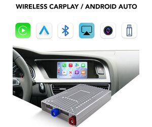 LENOVO LTP AD 2526F CPAA (WIRELESS CARPLAY / ANDROID AUTO BOX with 2 CAMERA IN for AUDI A1-A3 mod. 2021-2026 with MIB3)