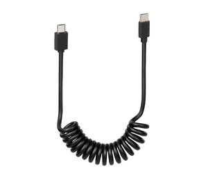 ΚΑΛΩΔΙΟ ΦΟΡΤΙΣΗΣ E-BIKE SPRING MICRO USB-TYPE-C ΣΠΙΡΑΛ 25-100cm