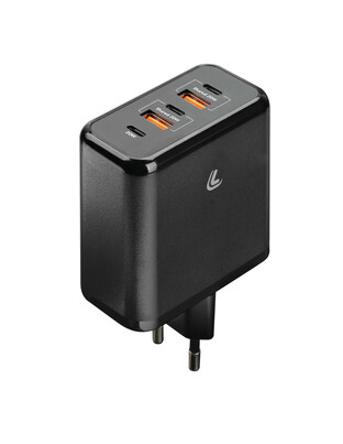 ΦΟΡΤΙΣΤΗΣ ΜΕ ΟΙΚΙΑΚΗ ΠΡΙΖΑ 100/230V 60W ΜΕ 5 ΘΥΡΕΣ USB (USB Ax2/USB Cx3) QUICK CHARGE MULTIPOWER