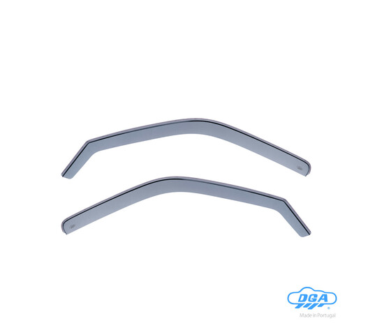 ΖΕΥΓΑΡΙ ΜΠΡΟΣΤΙΝΟΙ ΑΝΕΜΟΘΡΑΥΣΤΕΣ ΓΙΑ VW GOLF 3 / VENTO 4D/5D 1991-1998 ΑΠΟ ΕΥΚΑΜΠΤΟ ΧΥΤΟ ΑΚΡΥΛΙΚΟ ΓΥΑΛΙ  (CAST ACRYLIC GLASS) DGA - 2 ΤΕΜ.