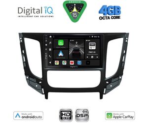 DIGITAL IQ BXF 16437_CPA CLIMA (9inc) MULTIMEDIA TABLET for MITSUBISHI L200 mod. 2015-2019 with CLIMA