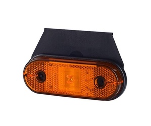 ΦΩΣ ΟΓΚΟΥ ΑΝΑΚΛΑΣΤΙΚΟ LD624 12/24V 1 LED HORPOL ΠΟΡΤΟΚΑΛΙ (11 x 3,9 cm) -1ΤΕΜ.