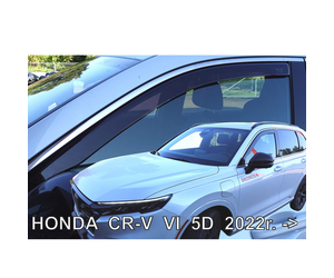 ΑΝΕΜΟΘΡΑΥΣΤΕΣ ΓΙΑ HONDA CR-V 5D 2022+ ΖΕΥΓΑΡΙ ΑΠΟ ΕΥΚΑΜΠΤΟ ΦΙΜΕ ΠΛΑΣΤΙΚΟ HEKO - 2 ΤΕΜ.