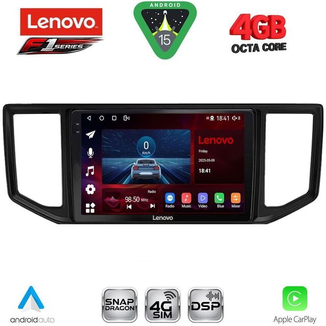 LENOVO SSQ 9753_CPA (10inc) MULTIMEDIA TABLET for VW CRAFTER mod. 2017-2026