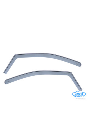 ΖΕΥΓΑΡΙ ΜΠΡΟΣΤΙΝΟΙ ΑΝΕΜΟΘΡΑΥΣΤΕΣ ΓΙΑ VW SHARAN 5D 1995-2010 / FORD GALAXY 5D 1995-2005 / SEAT ALHAMBRA 5D 1996-2010 ΑΠΟ ΕΥΚΑΜΠΤΟ ΧΥΤΟ ΑΚΡΥΛΙΚΟ ΓΥΑΛΙ  (CAST ACRYLIC GLASS) DGA - 2 ΤΕΜ.