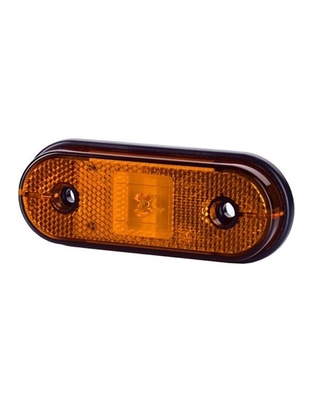 ΦΩΣ ΟΓΚΟΥ ΑΝΑΚΛΑΣΤΙΚΟ  LD633 12/24V 1LED HORPOL ΠΟΡΤΟΚΑΛΙ (11,2 x 4 cm) -1ΤΕΜ.