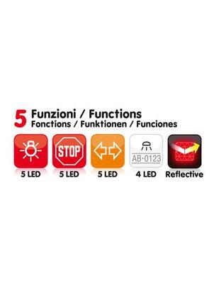 Φανάρι Τρέιλερ Πίσω με 14LED 12V 1τεμ.